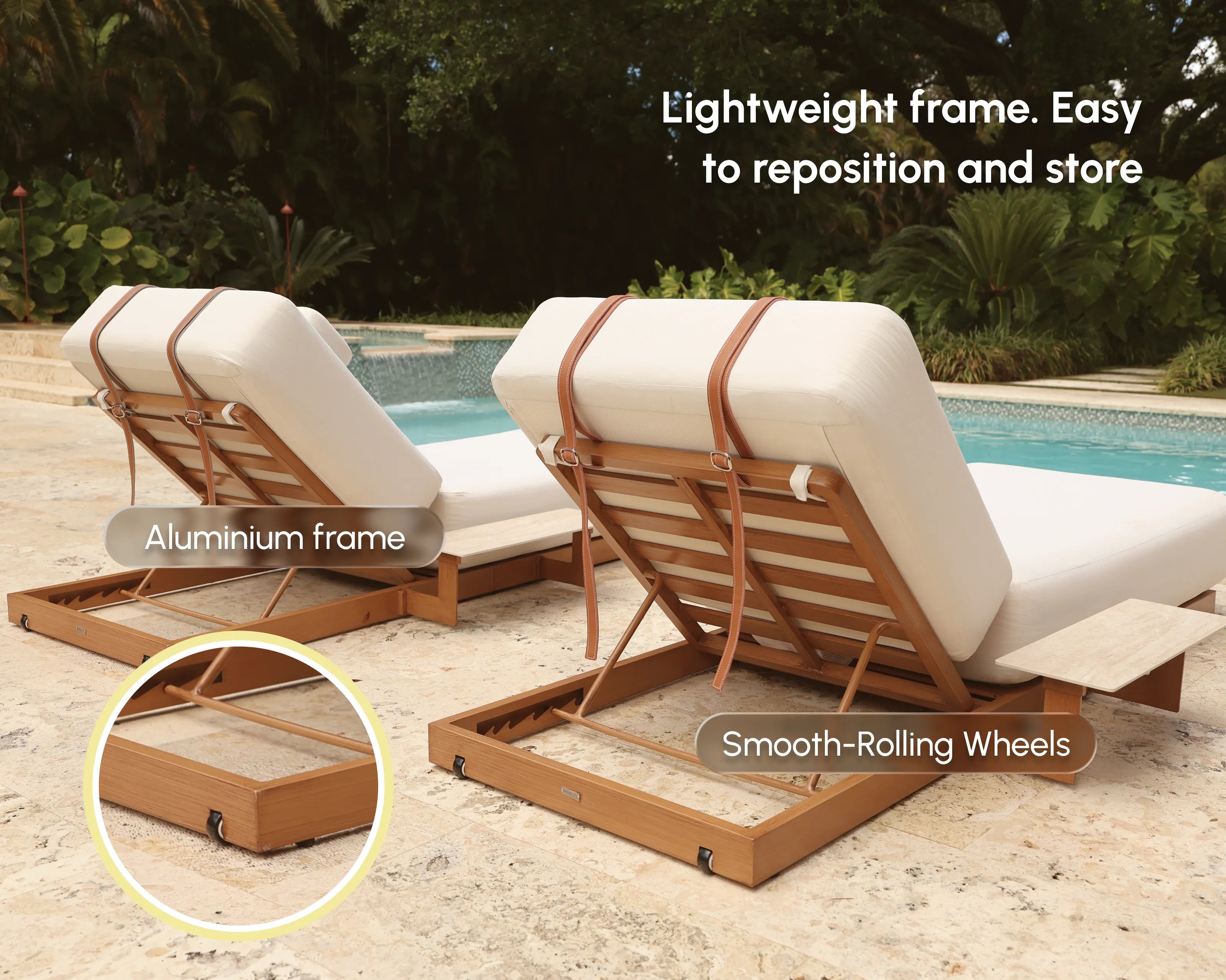 Solaris Outdoor Chaise Lounge